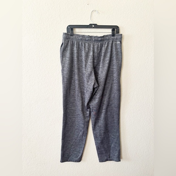 Adidas Gray Sweatpants with Elastic Waistband and Mélange Texture - Picture 11 of 11